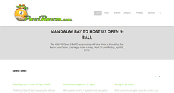 Desktop Screenshot of poolroom.com